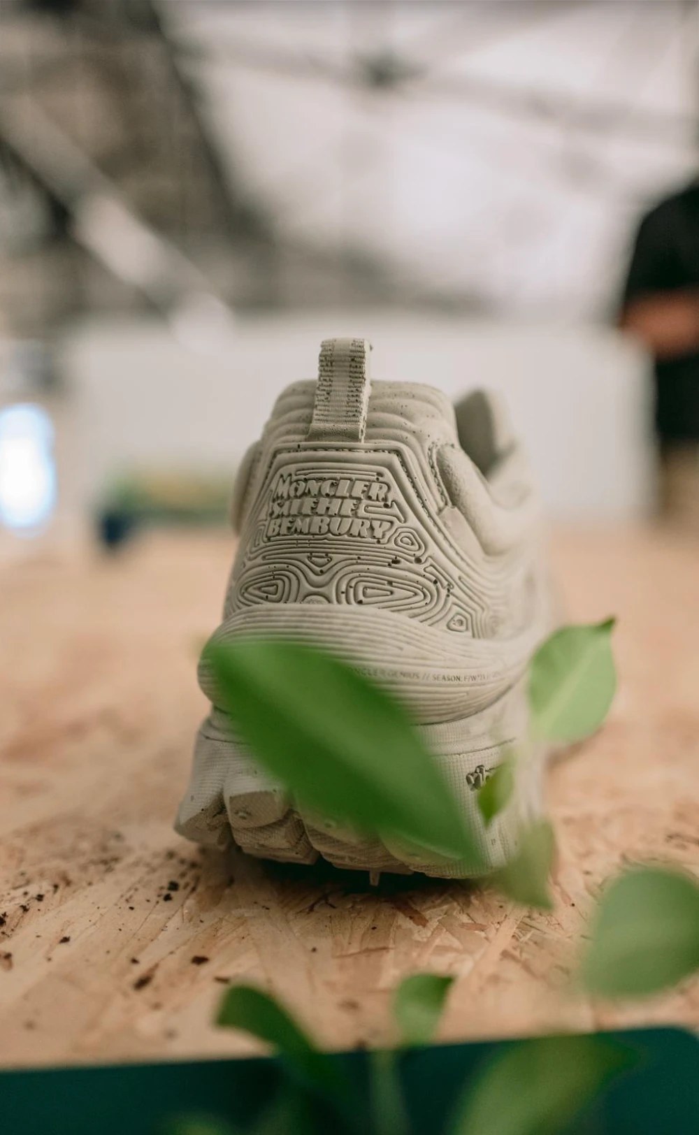 Moncler x Salehe Bembury sneaker cast in stone